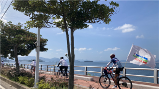 여수YMCA 한국전쟁 정전 69주년, 한반도 종전 평화 자전거캠페인 개최
