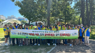 여수 시전동, 하절기 복지 사각지대 발굴 민관 합동 캠페인
