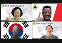 IWPG 글로벌 2국 이서연 지국장, 에티오피아 OBN대표와 만남