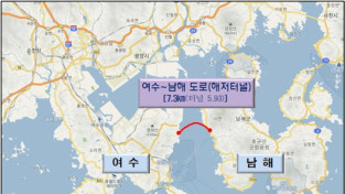 강문성 도의원, 여수~남해 간 해저터널 사업 관심과 대응 미흡하다
