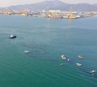 여수해경, 여수 청정 바다 해양 생태계 파괴 하는 '폐유 배출 도주 선박 검거'