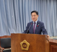 강문성 도의원, 도민 안전 위협하는 정당현수막 제한...상임위 심사 보류